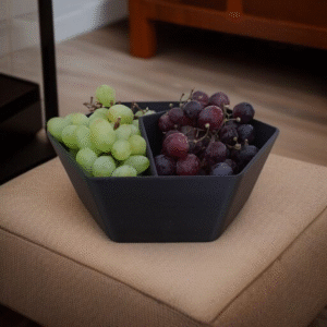 Miska „Duo” – Minimalistyczna Elegancja dla Przekąsek